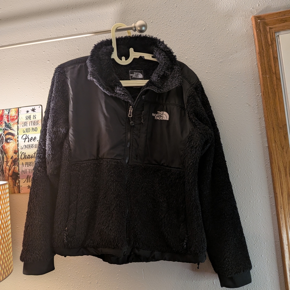 The North Face Black Teddy Fleece Pullover Jacket Summit Series